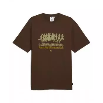 Puma Puma X Lmc Graphic Tee Brown 626563 65 M