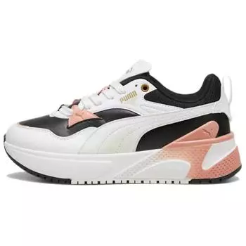 Puma R78 Disrupt белые черные розовые женские кроссовки Vapor-Grey 397675-08 35.5