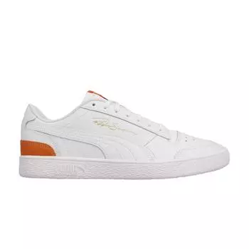 Puma Ralph Sampson Lo Jaffa Оранжевые женские кроссовки White Pwhite 370846-04