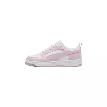 Puma Rebound V6 Low Розово-лиловые мужские кроссовки Розовый Белый 392328-40 35.5