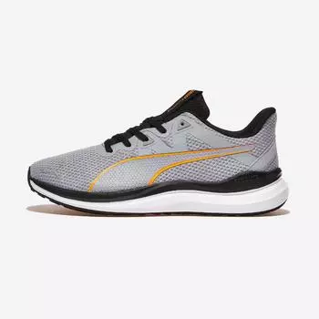 [PUMA] Reflect Light Wide,PKI30982028, 1010109116,Gray Fog-Puma Black-Clementine 275
