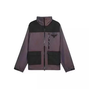 Puma Retro Sports Woven Basketball Jacket Stand воротник-стойка молния мужская куртка фиолетовая 625341-01 S