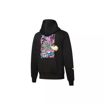 Puma Rkdo Esports Series Printed Pullover Fleece Hoodie Men Hoodie Black 532693-01 L