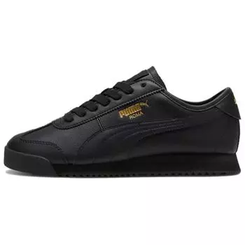 Puma Roma 68 Revival - Черно-золотые мужские кроссовки Team-Gold 398634-02 43