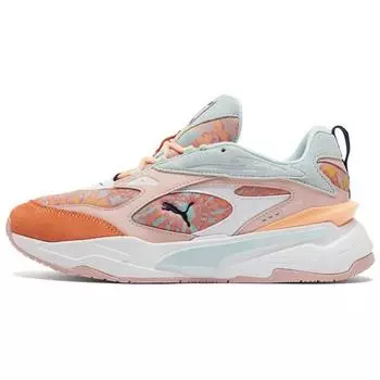 Puma RS-Fast Tie Dye - Женские кроссовки Peachskin Blue Glow Pink Soft-Fluo-Orange 375786-03 38