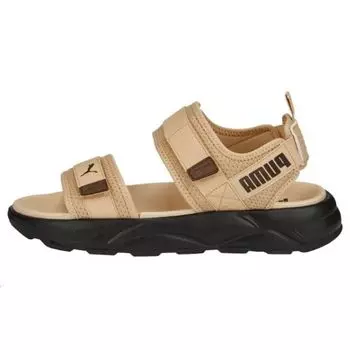 Puma RS-Sandal Light Sand Black Unisex Sneakers Tan 374862-11 42
