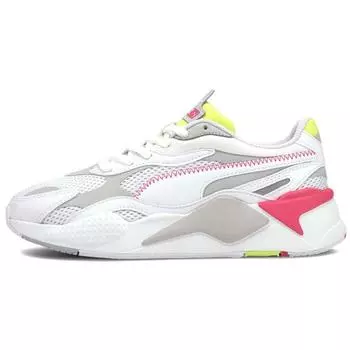 Puma RS-X3 Millenium White Grey Violet Мужские кроссовки Sharp-Green 373236-04