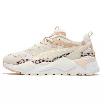 Puma RS-X Efekt Animalia Женские кроссовки Cream White Frosted-Ivory 393495-01 36