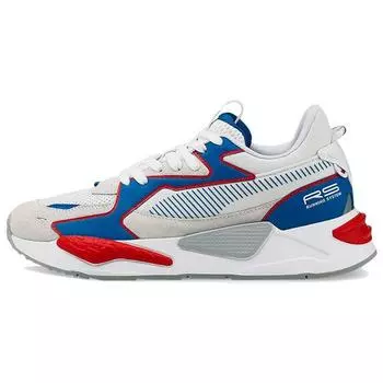Puma RS-Z Outline - Женские кроссовки белые синие красные Vallarta-Blue High-Risk-Red 383589-01 39