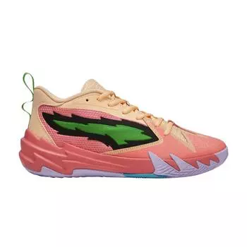 Puma Scoot Zeros Georgia Персиковые Мужские Кроссовки Розовые Маракуйя Зеленый 379908-07 42.5