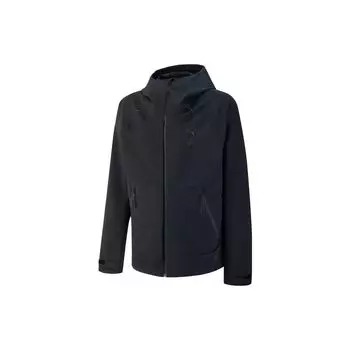 Puma Seasons Premium Outdoor Series однотонная мужская куртка с капюшоном на молнии с принтом логотипа, черная 522569-01 XXL