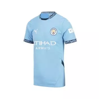 Puma Short Sleeve Jersey Manchester City 2024 25 Home Jersey Man City 77507501S