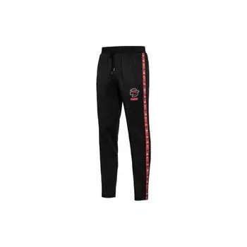 Puma Штаны спортивные мужские трикотажные средней посадки X Power Through Peace Collaboration, черные 578457-01 XS
