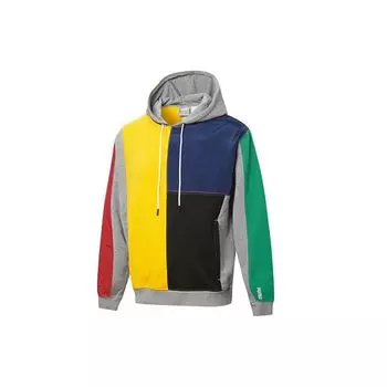 Puma Signature Spliced Sports Knit Hoodie Men Tops Multicolor 532086-01 S