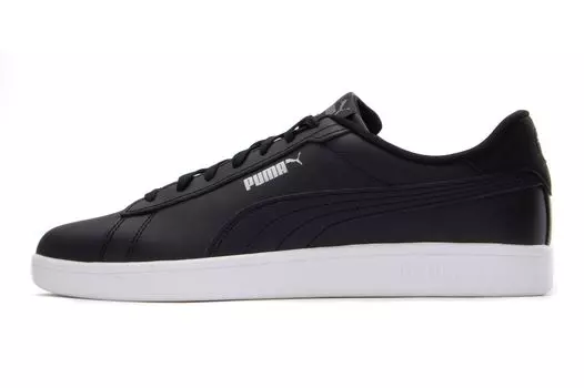 Puma Мужские спортивные кроссовки Smash 3.0 L черные размер 44.5 44,5 чёрный