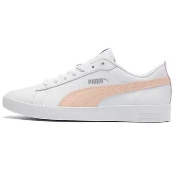 Puma Smash V2 L Peach Paefait Женские кроссовки White Peach-Parfait Silver 365208-14