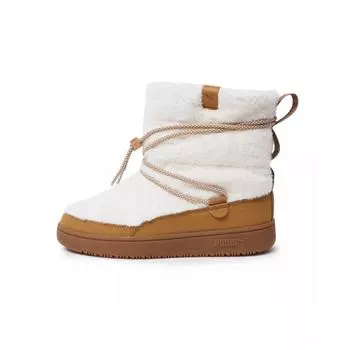 Puma Snowboat Suede Women S Ivory Caramel 402175 02 220