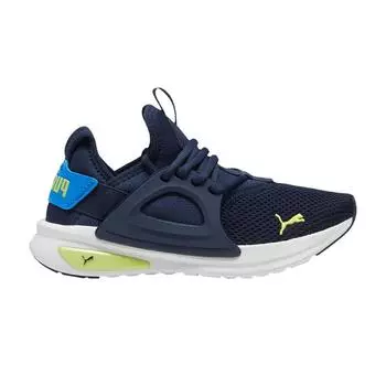 Puma Softride Enzo Evo Little Kid Navy Lime Детские кроссовки Blue Club-Navy White 387053-18 28
