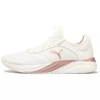 Puma Softride Ruby Better - белые розово-золотые женские кроссовки Warm-White 377311-05 36