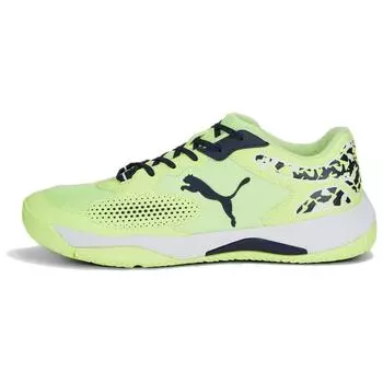 Puma Solarcourt RCT Padel Fast Yellow Camo Мужские кроссовки Темно-белые 107296-01 41