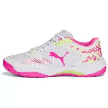 Puma Solarcourt RCT Padel White Ravish Camo Мужские кроссовки Fast-Yellow 107296-03 39