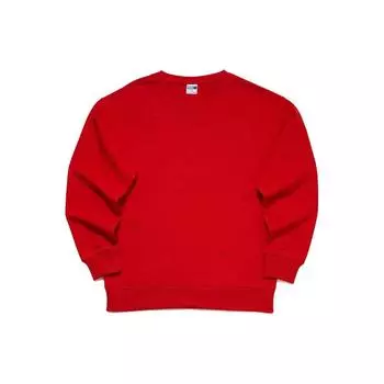 Puma Однотонный повседневный свитшот с круглым вырезом унисекс топы красный 625253-11 XL