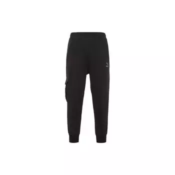 Puma Solid Color Casual Sports Pants Men Black 535225-01 M