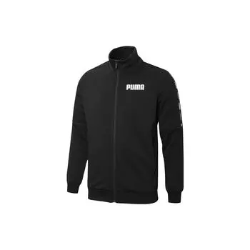 PUMA Solid Color Letter Logo Спортивная куртка Мужские куртки Черный 671981-01 M