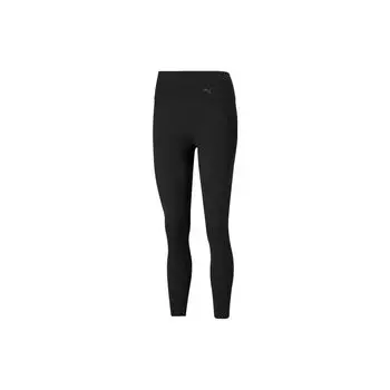 Puma Спортивные брюки с завышенной талией и логотипом Nine Point, женские, черные, 520281-01 S