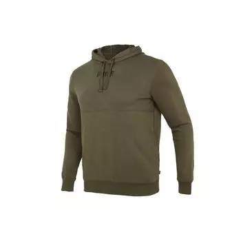 Puma Однотонная спортивная трикотажная толстовка с капюшоном на шнурке для мужчин, цвет армейский зеленый 846413-44 L