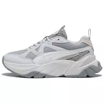 Puma Sophyr Cool Mid Grey женские кроссовки белые 397736-04 37