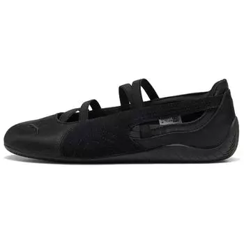 Puma Speedcat Ballet Сатин Черный Крутой Темно-серый Женские Кроссовки 404383-01 36