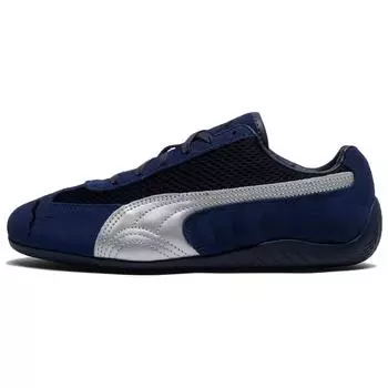 Puma Speedcat Premium Navy Матовый Серебристый Женские Кроссовки Синий 405355-05 38