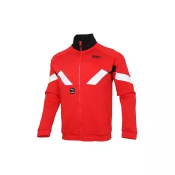 Puma Спортивная куртка с логотипом Мужская Верхняя одежда Красный 531339-11 L