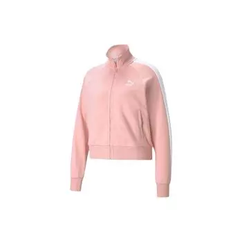 Puma Спортивная куртка с вышитым логотипом Iconic T7 Color Block Женские куртки Розовый 531412-15 XL