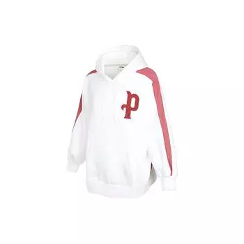 Puma Спортивная серия буквенная графика контрастная толстовка с капюшоном длинный рукав женская толстовка топы белый 536184-02 M