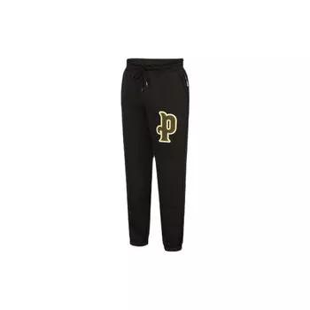 Puma Спортивные штаны на шнуровке с принтом логотипа Мужские Низ Черный 536183-01 XL
