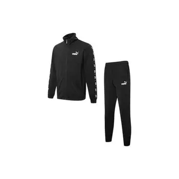 Спортивный костюм с логотипом Puma, мужской, спортивная одежда, черный 849543-01 L