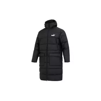 PUMA Sports Casual Длинный пуховик с капюшоном Мужская верхняя одежда Черный 849985-01 S