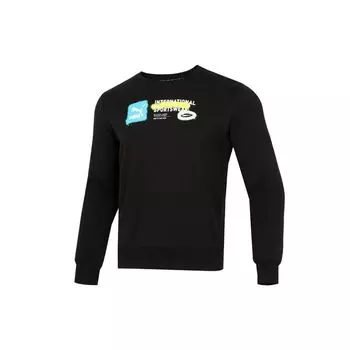 Puma Sports Crew Neck Pullover Sweatshirt Мужские топы Черный 536304-01 S