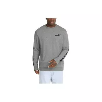 Puma Sports Lifestyle Series однотонная дышащая мужская толстовка с круглым вырезом серая 849562-03 XXL