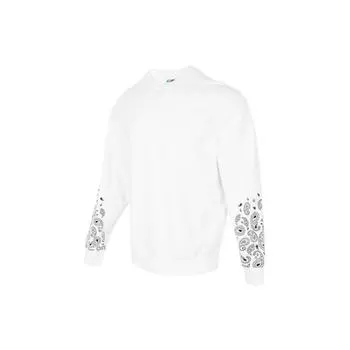 Puma Sporty Casual Crew Neck пуловер с длинными рукавами, топы унисекс, белые 539522-02 L