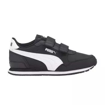 Puma Кроссовки ST Runner v3 Nylon Little Kid Black White Kids 384902-01 31