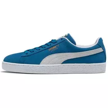Puma Suede Classic+ Olympian Blue Мужские кроссовки белые 352634-64