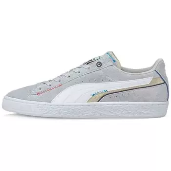 Puma Suede Displaced - Кроссовки Harbour Mist Unisex Grey White Putty 382875-03 35.5