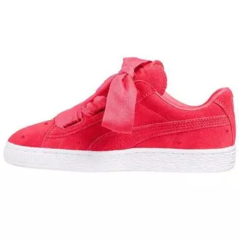 Puma Детские кроссовки Suede Heart Jr Valentine - Paradise Pink 365135-01 37.5