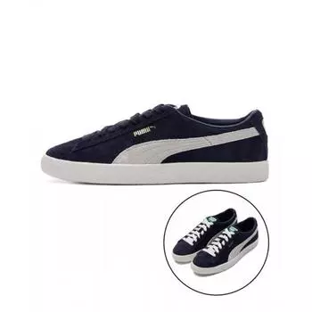 PUMA Suede Vintage Hairy Suede Navy ivory 385698 05