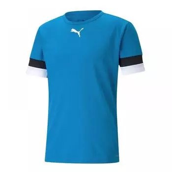PUMA Team Rise Jersey 70493202 Мужская круглая футболка с коротким рукавом