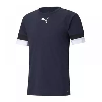 PUMA Team Rise Jersey 70493206 Мужская круглая футболка с коротким рукавом
