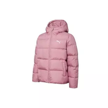 Puma Теплая куртка с капюшоном и логотипом Женская куртка Розовая Фиолетовая 586930-16 M